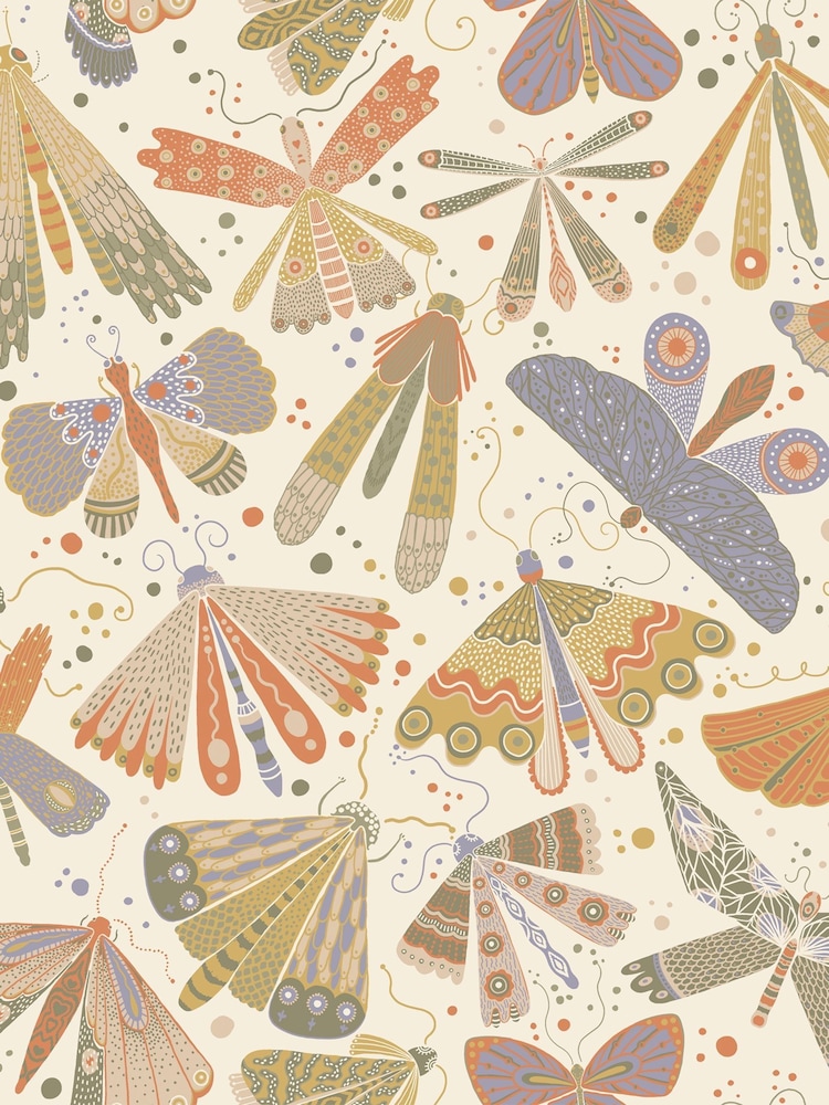 Galerie Green Sommarang 2 Butterfly 10M Wallpaper - Image 2 of 2