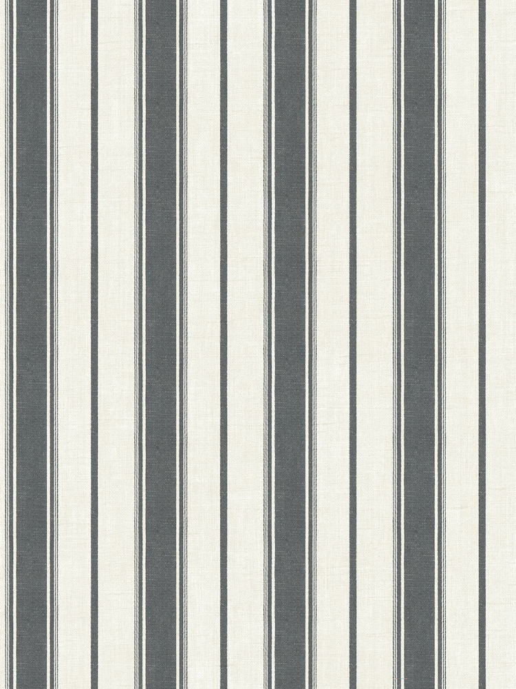 Galerie Black French Country Stripe 10M Wallpaper - Image 2 of 2