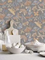 Galerie Yellow Sommarang 2 Butterfly 10M Wallpaper - Image 1 of 2