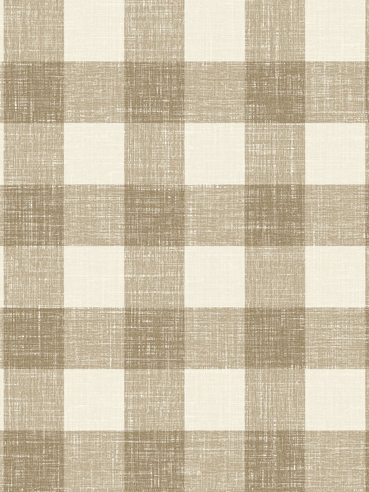Galerie Brown French Country Plaid 10M Wallpaper - Image 2 of 2