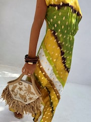 Never Fully Dressed Green Ombre Elodie Dress - Image 5 of 6