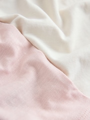 粉色/藍色方格圖案 - 梭織下裝睡衣 2 件裝（3-16 歲） - 圖片 8，共 9