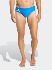 Mərcan Mavi - adidas Solid üzgüçülük mayoları - 6şəkildən 1 şəkil