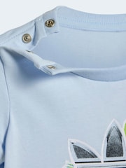 Blå - adidas Originals t-skjorter og korte Spedbarn Sett - Bilde 5 av 7