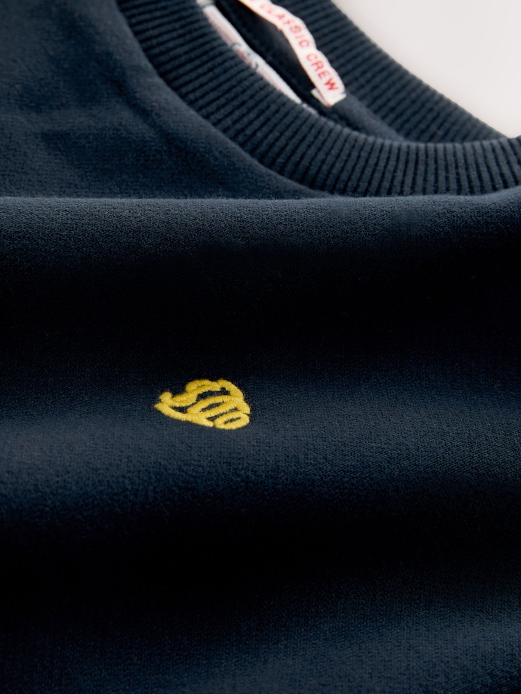 Superdry Navy/Yellow Hoodie & Jogger Set - Image 11 of 11