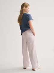 Pink/Blau - Superdry T-Shirt and Stripe Trouser Set - Bild 4 von 9