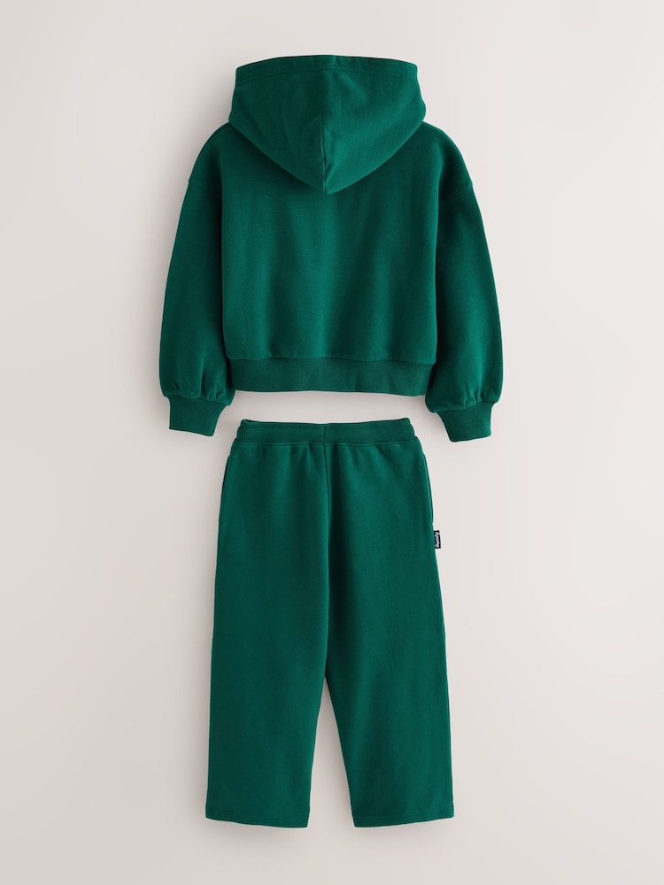 Superdry Green/Pink Sweat Set - Image 2 of 7