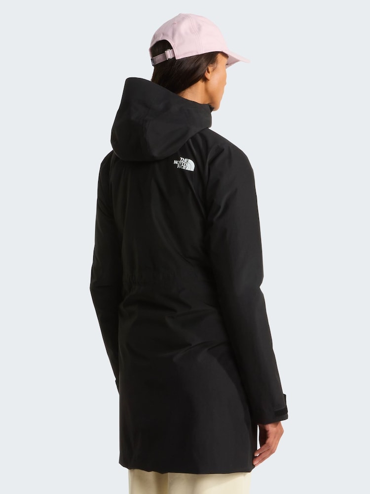 The North Face Black Dryvent Mono Bedretto Parka Coat - Image 2 of 5 The North Face Black Dryvent Mono Bedretto Parka Coat - Image 2 of 5