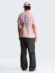 The North Face Pink Alien Back Graphic Relaxed T-Shirt - Image 3 of 5