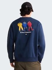 The North Face Blue Celebration Back Graphic Relaxed Sweatshirt - Image 2 of 5