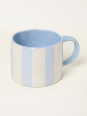 FatFace Blue Mama Stripe Mug - Image 2 of 2