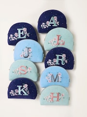 FatFace Multi Alphabet Embroidered Make Up Bag - Image 1 of 2