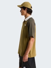 أخضر - The North Face Relaxed Rugby Polo T-Shirt - صورة 6 من 10