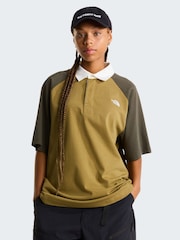 أخضر - The North Face Relaxed Rugby Polo T-Shirt - صورة 8 من 10