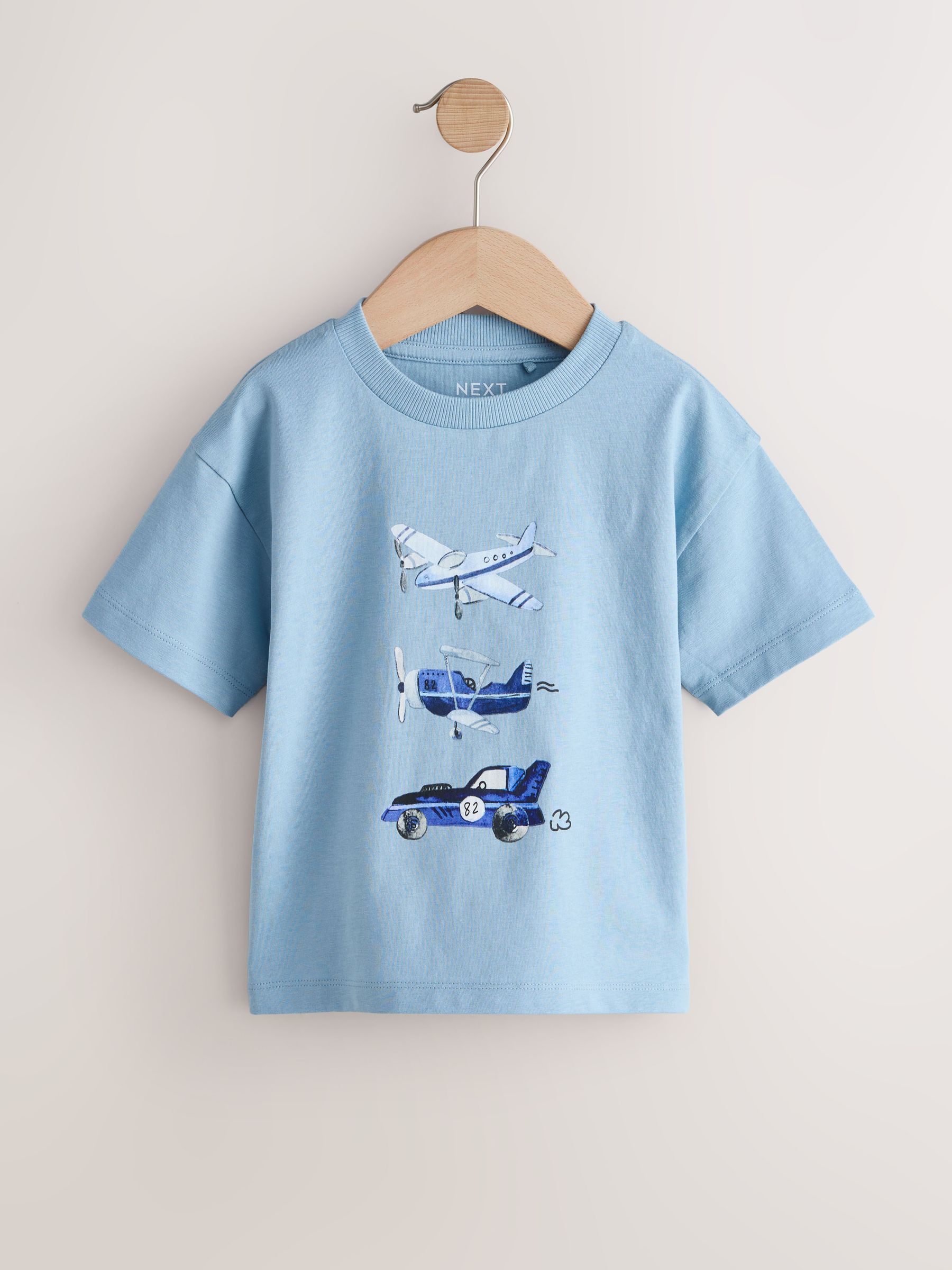 Next：日本 ブルー 飛行機 - 半袖 グラフィック Tシャツ 3 枚組（3 か