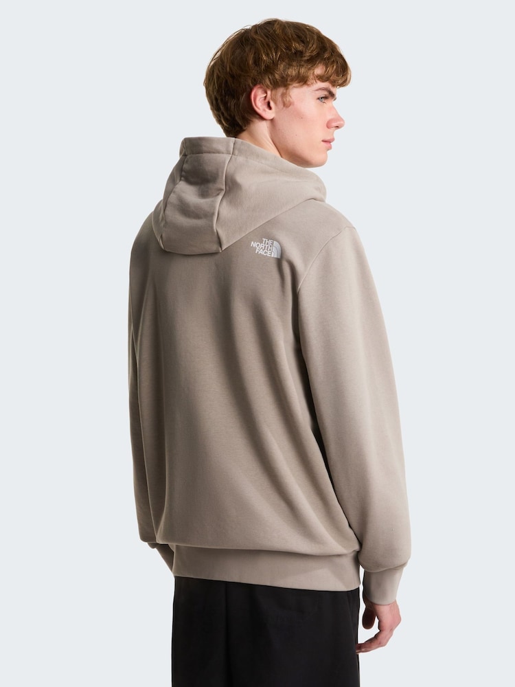 The North Face Grey Simple Dome Light Regular Hoodie - Image 2 of 8