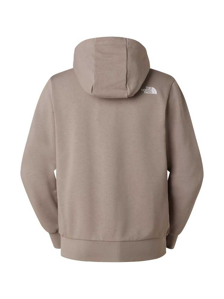 The North Face Grey Simple Dome Light Regular Hoodie - Image 8 of 8