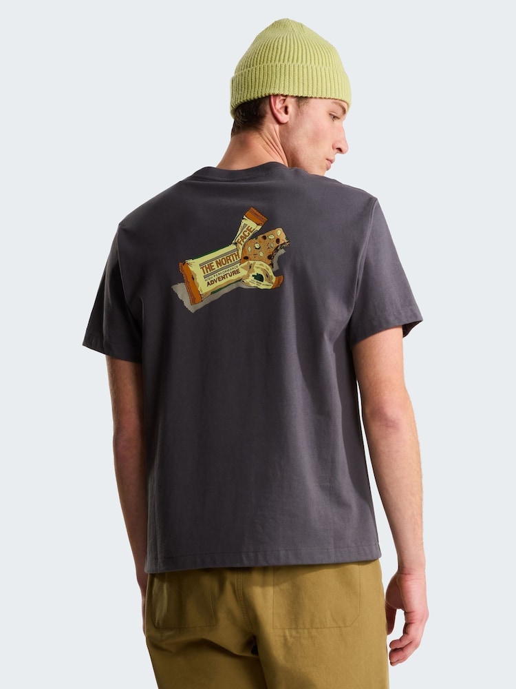 The North Face Blue TNF Snack Back Graphic T-Shirt - Image 4 of 4