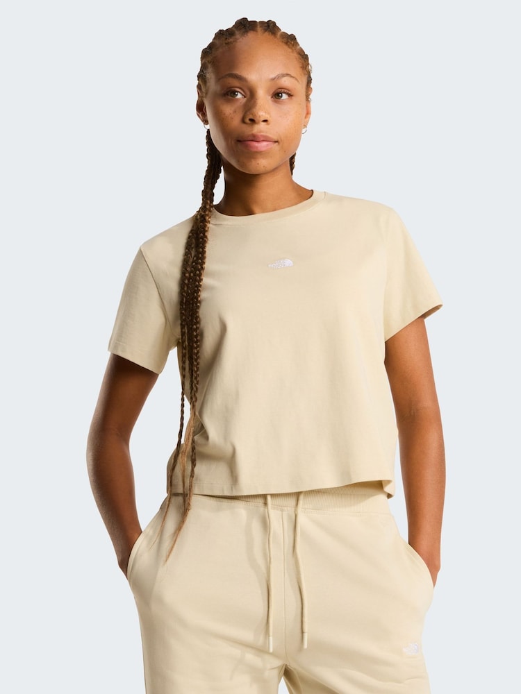 Brun - T-shirt The North Face Essential Cutie Regular Boxy Fit - Image 1 de 5