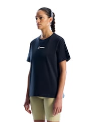 Berghaus Black Nature Essential Short Sleeve Graphic Print T-Shirt - Image 4 of 7