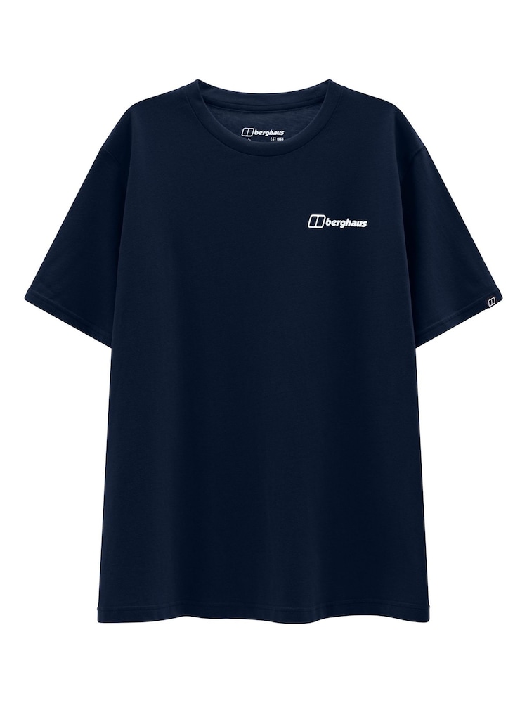 Berghaus Black Subsection Graphic Print T-Shirt - Image 7 of 7