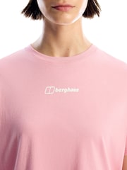 Berghaus Pink Nature Essential Short Sleeve Graphic Print T-Shirt - Image 6 of 7