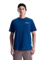 Berghaus Blue Matrix Essential Graphic Print T-Shirt - Image 1 of 6