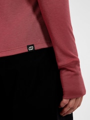 Sudadera de manga larga con cuello redondo y tejido corindón para mujer adulta Berghaus Ivyhill - Imagen 4 de 6