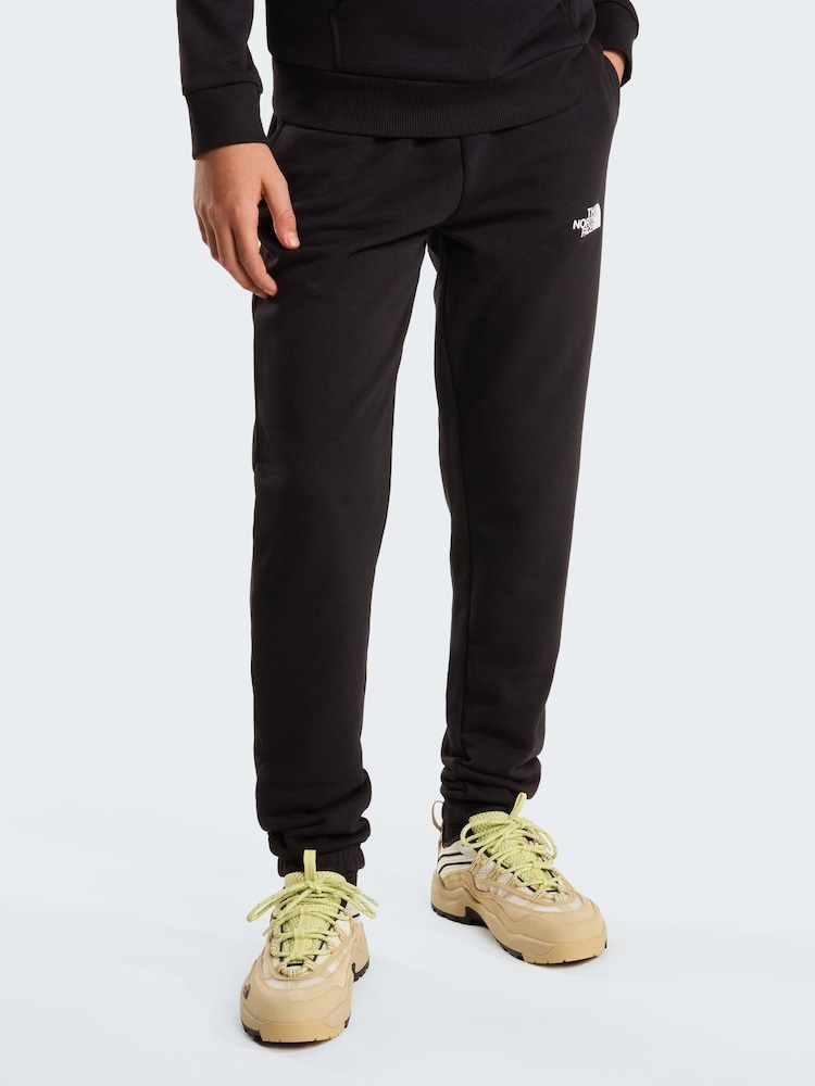 The North Face Black Teen Simple Dome Light Regular Tapered Joggers - Image 1 of 6