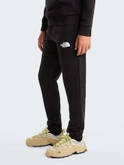 The North Face Black Teen Simple Dome Light Regular Tapered Joggers - Image 3 of 6