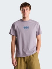 The North Face Grey Track Relaxed Front Graphic T-Shirt - Image 1 of 5