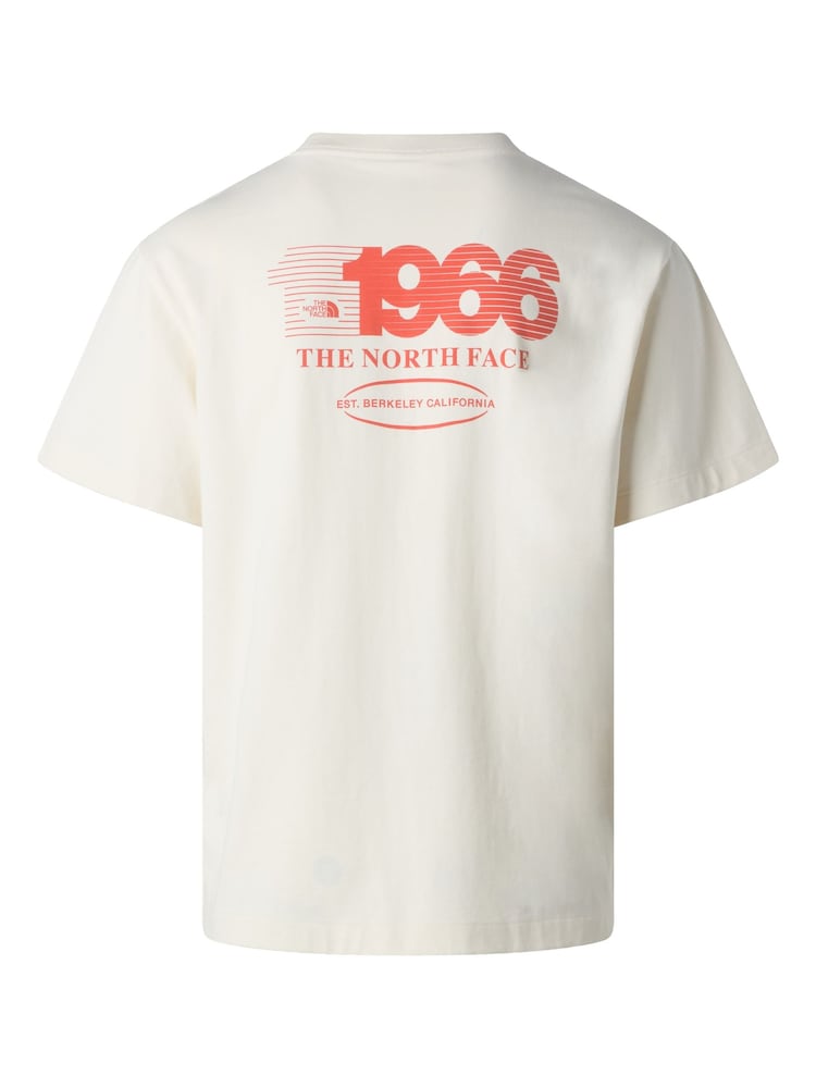 The North Face White Track Relaxed Front Graphic T-Shirt - Image 5 of 5