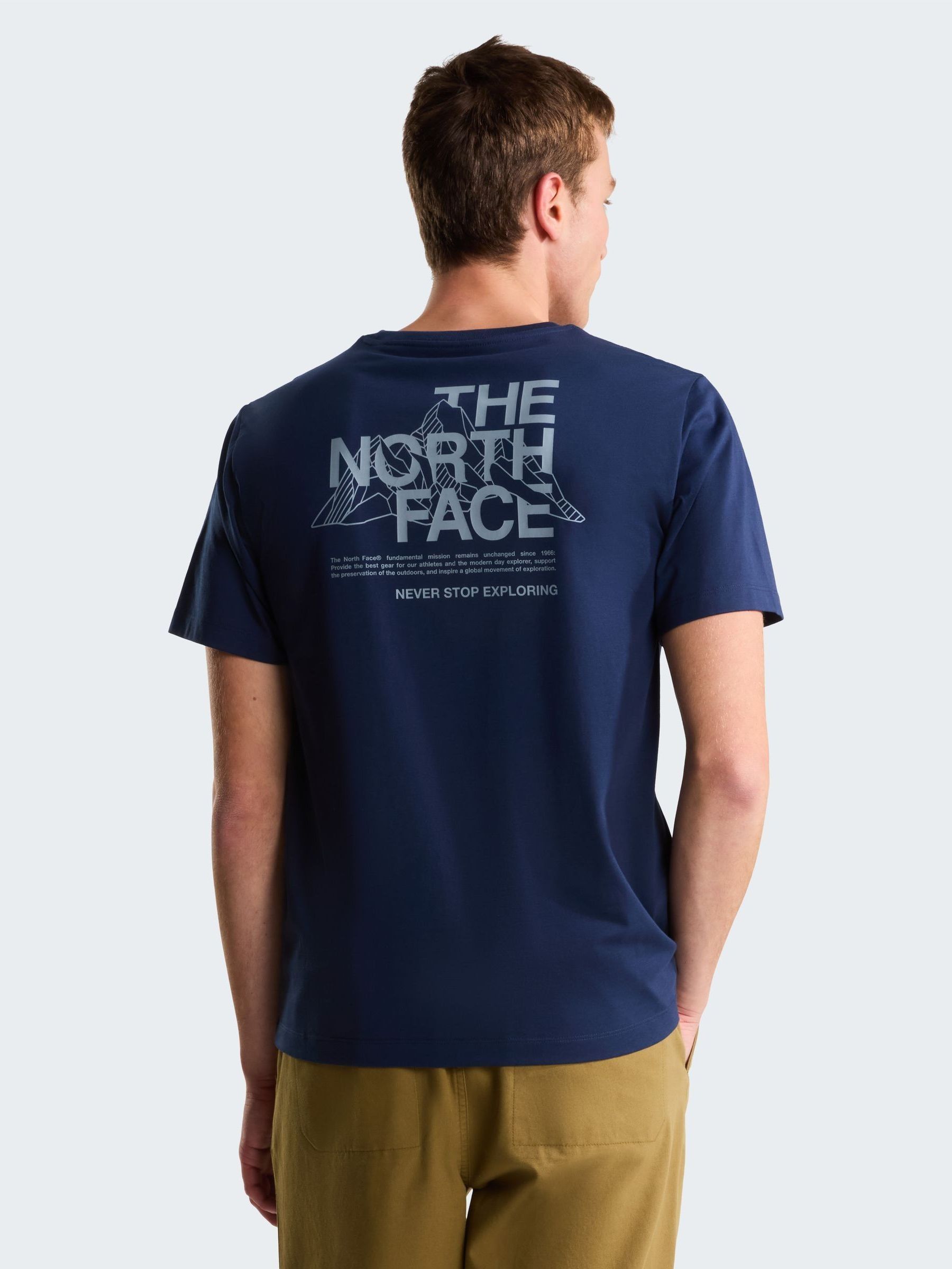 Comprar Azul - Camiseta com estampa Mountain Sketch Back da The