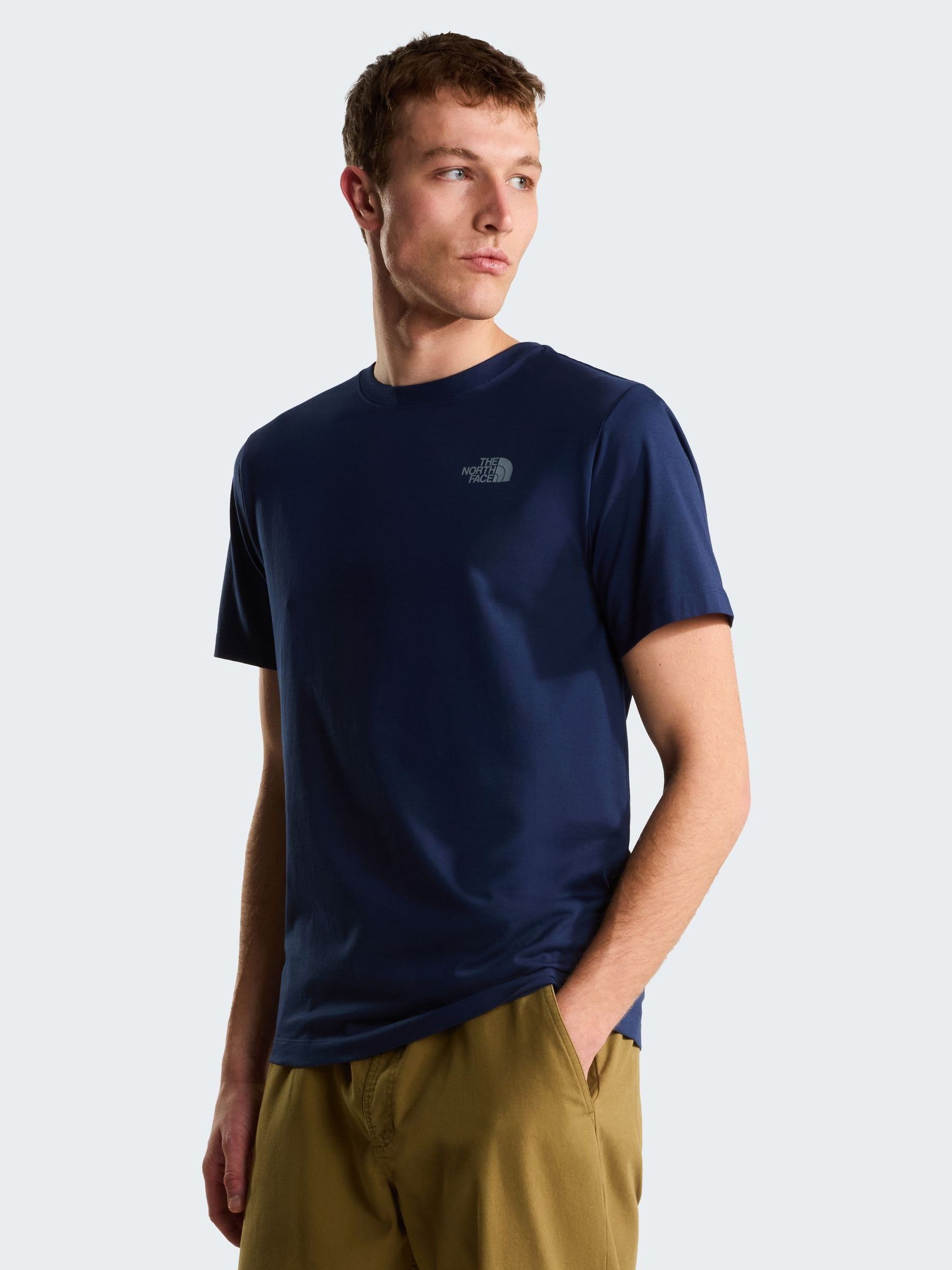Buy The North Face Blue Mountain Sketch Back Print T-Shirt from
