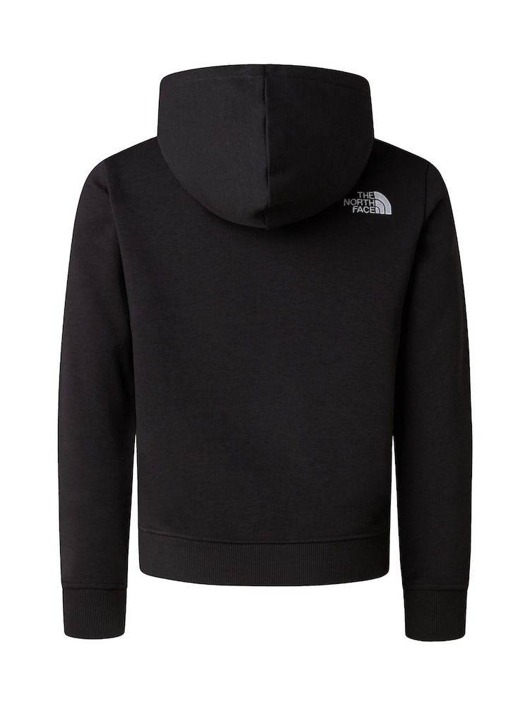 The North Face Black Teen Drew Peak Light Regular Hoodie - Image 4 of 4