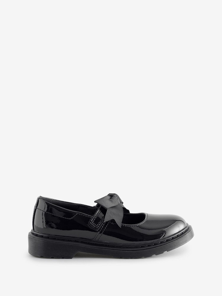 Dr. Martens Black Maccy Ii J Patent Lamper Shoes - Image 2 of 5 Dr. Martens Black Maccy Ii J Patent Lamper Shoes - Image 2 of 5