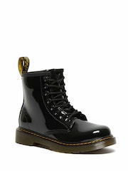 Dr. Martens Black 1460 J Patent Lamper Shoes - Image 1 of 4