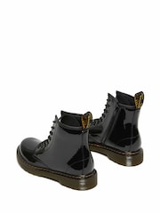 Dr. Martens Black 1460 J Patent Lamper Shoes - Image 2 of 4