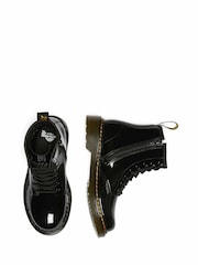 Dr. Martens Black 1460 J Patent Lamper Shoes - Image 3 of 4