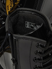 Dr. Martens Black 1460 J Patent Lamper Shoes - Image 4 of 4