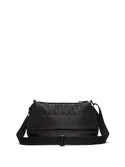 Victoria's Secret Pink Black Quilted Puffer Shoulder Bag - Image 2 of 4