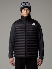 The North Face Black Terra Peak Puffer Gilet Coat - Image 1 of 6