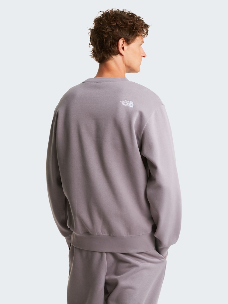 The North Face Pale Grey Essential Relaxed Sweatshirt - Image 2 of 4