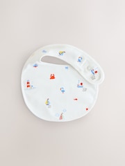 Blue Nautical Baby Hat and Bib Set (0-18mths) - Image 5 of 7