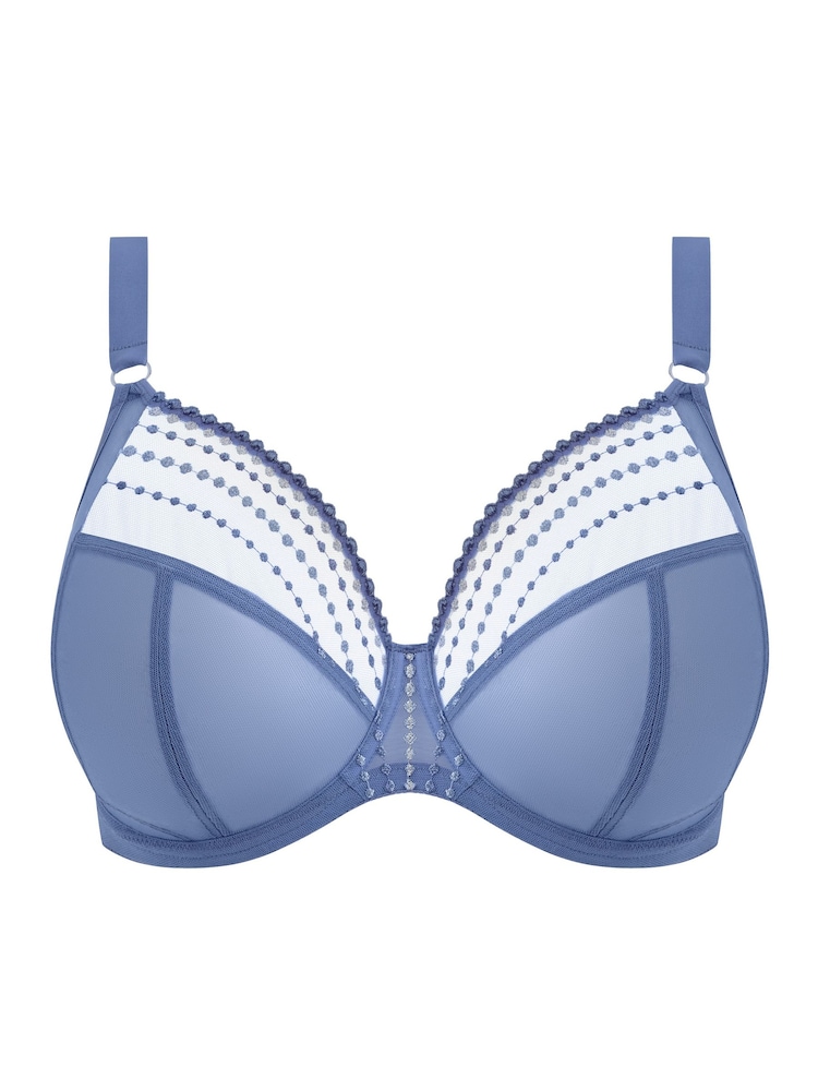 Elomi Blue Matilda Underwire Plunge Bra - Image 6 of 6