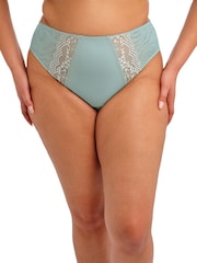 Elomi Green Lucie High Leg Briefs - Image 3 of 6