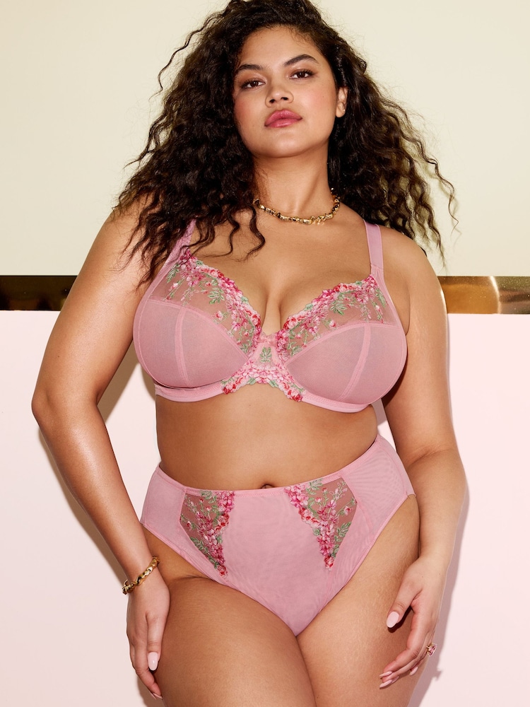 Elomi Pink Aerith Briefs - Image 1 of 6