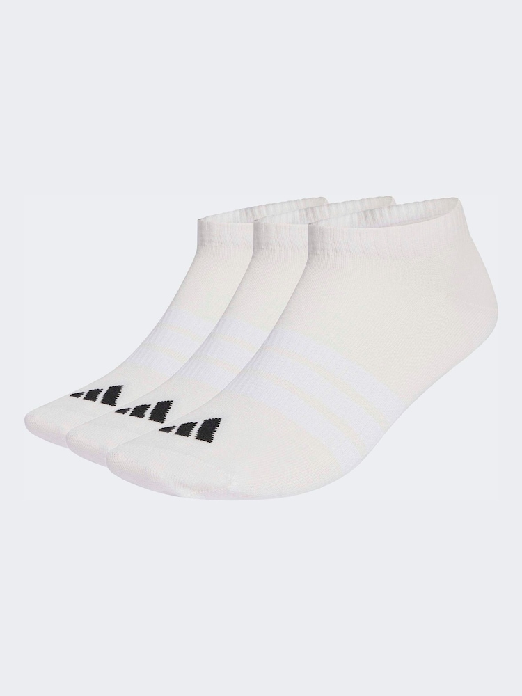 adidas Tunna Lätt Sportkläder Låga 3 Pack Strumpor - Bild 1 av 2