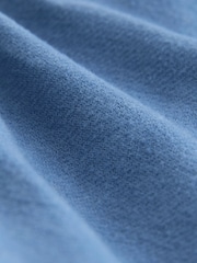 Blue Denim Brushed Zip Overshirt (3mths-7yrs) - Image 8 of 9