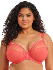 Elomi Red Matilda Underwire Plunge Bra - Image 3 of 6